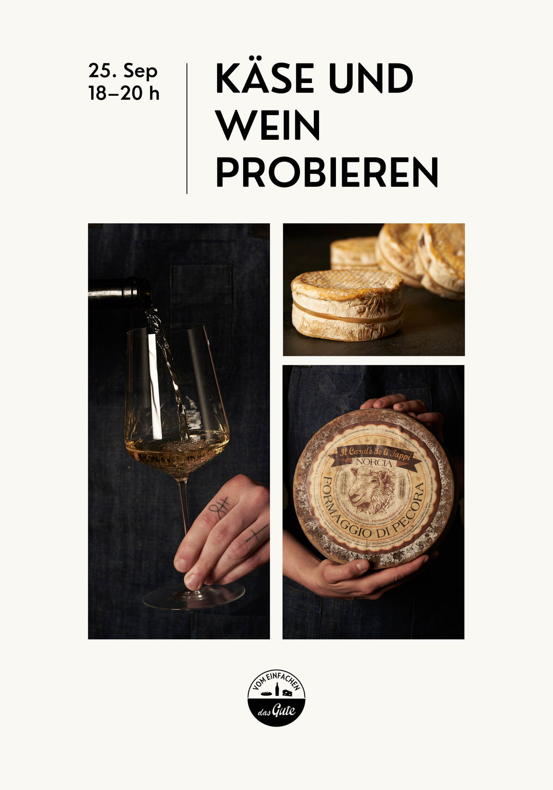 Käse und Wein probieren | 25.09.25