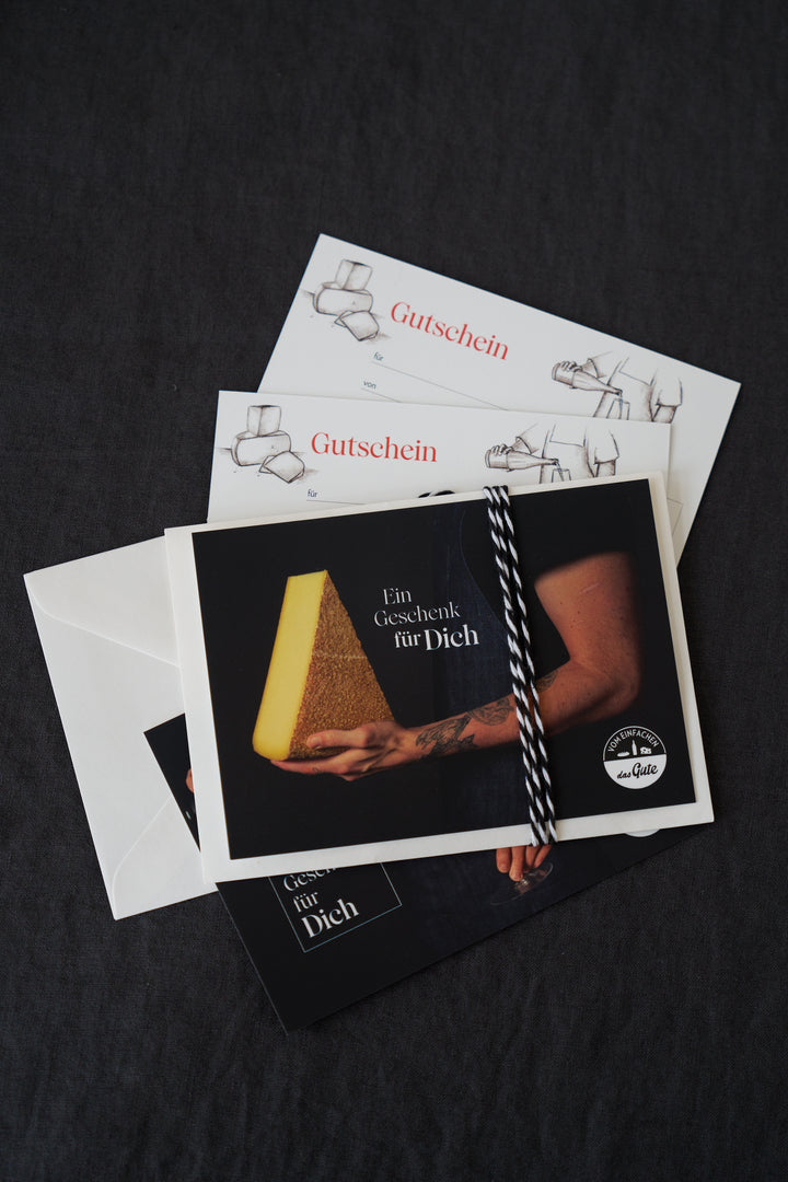 Gift voucher for delicatessen