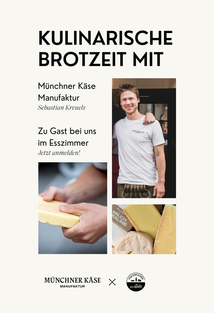Kulinarische Brotzeit mit Münchner Käse Manufaktur | 07.11.25 | 18-21 Uhr